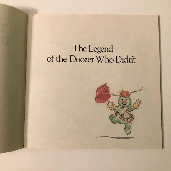 Vintage 1984 The Legend Of The Doozer Who Didn't Fraggle Rock - Picture 8 of 15